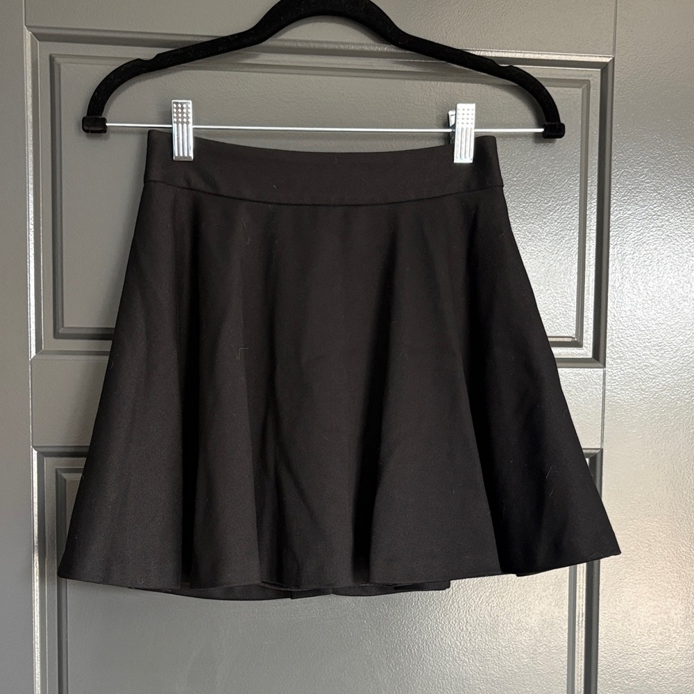 Alice + Olivia Black Mini Skirt